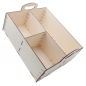 Preview: no.1015 - Aufbewahrungsbox Holz mit Griffen