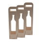 Preview: no.9500 - Holz-Geschenkverpackung Flasche - 3er Set