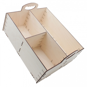 Preview: myORGA_no_1015_Aufbewahrungsbox_Holz_mit_Griffen