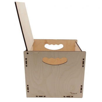 Preview: no.2010 Holzbox mit Deckel - klein