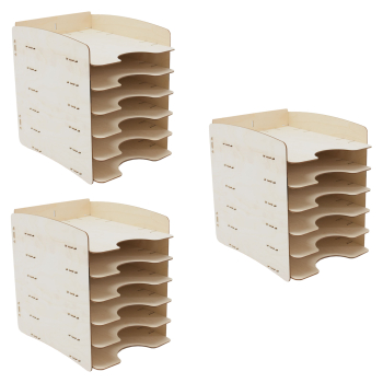 no.8.60 - Briefablage 6-fach - 3er Set