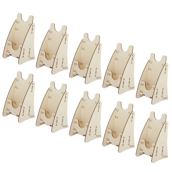 no.701 Prospektständer DIN lang - 10er Set