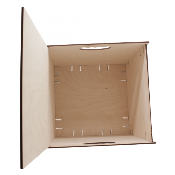 no.2050 Holzbox mit Deckel - groß